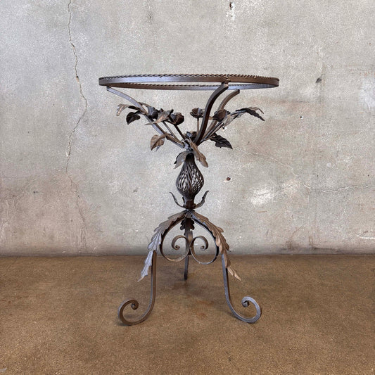 Wrought Iron Side Table