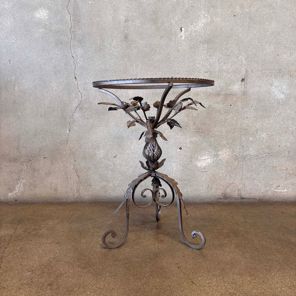 Wrought Iron Side Table