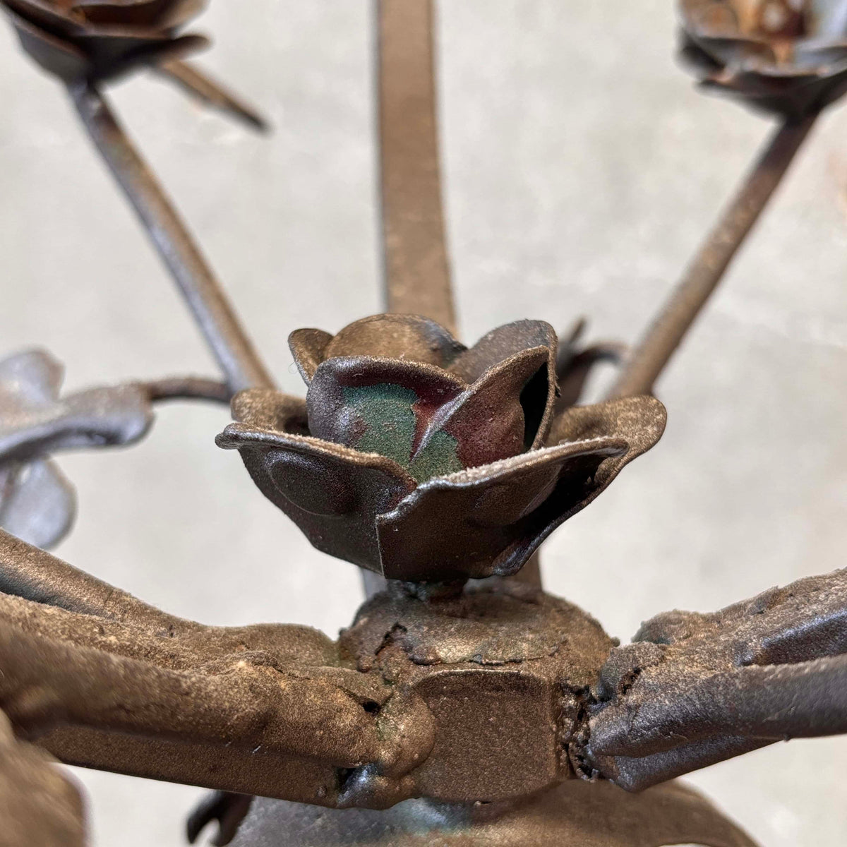 Wrought Iron Side Table