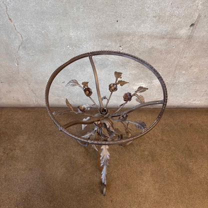 Wrought Iron Side Table