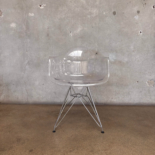 Mid Century Style Clear Shell Chair