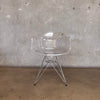Mid Century Style Clear Shell Chair