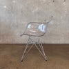 Mid Century Style Clear Shell Chair