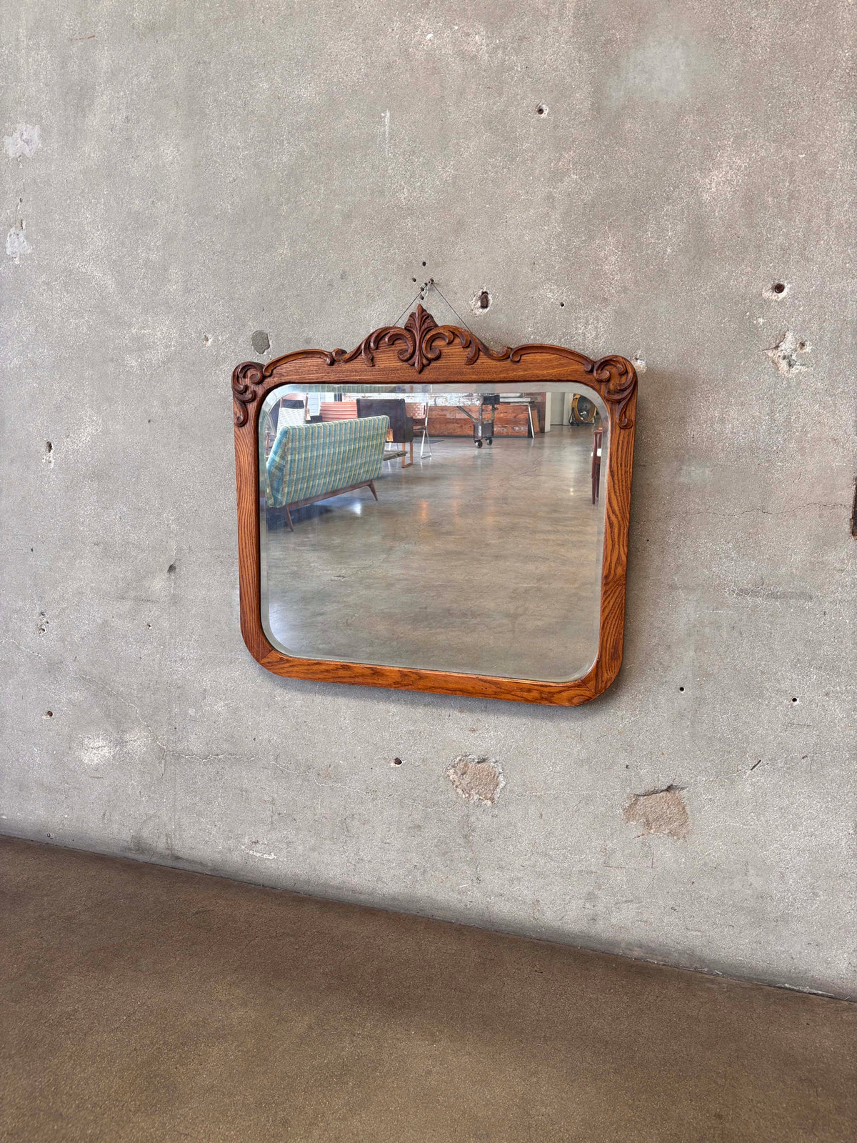 Antique Large Mirror