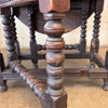 Antique Oval Drop Leaf Table w/Drawer