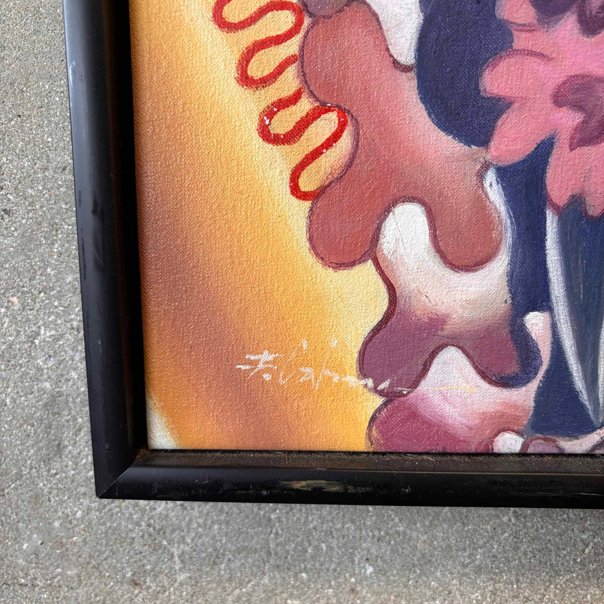 Hawaiian Painting of Iconic Menu