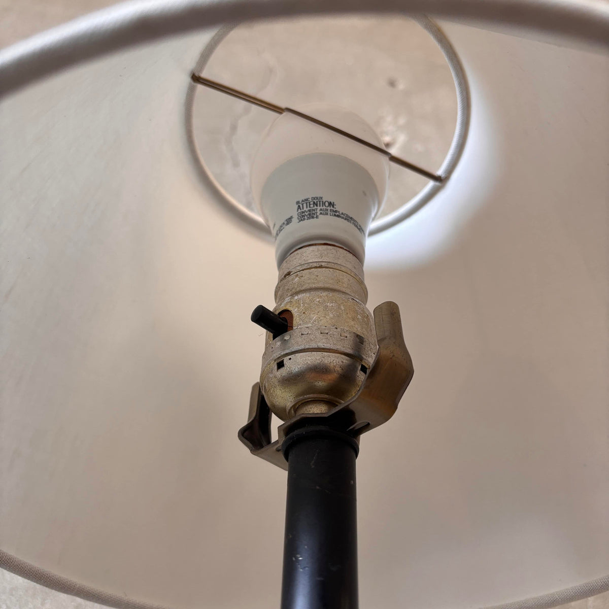 1950's Heitetz Hairpin Lamp