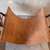 Mid Century Iron & Wood Caddy