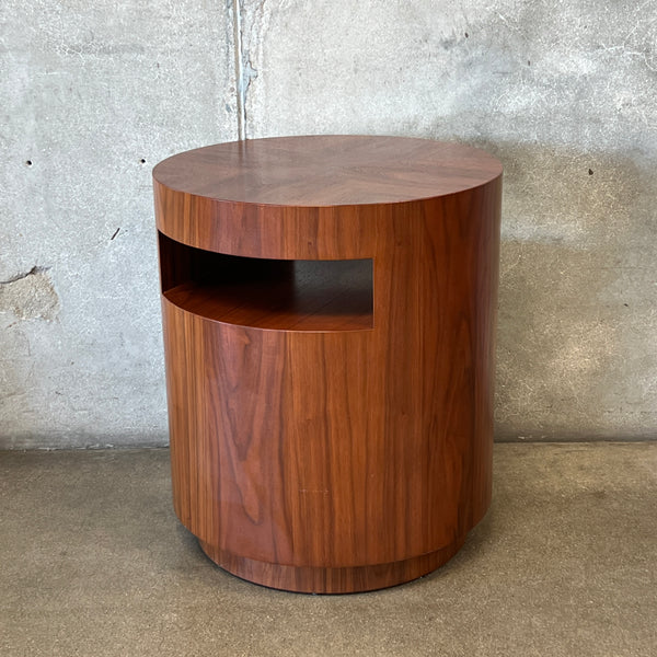 Crate & Barrel "Tambe" Veneered End Table