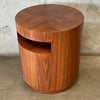 Crate & Barrel "Tambe" Veneered End Table