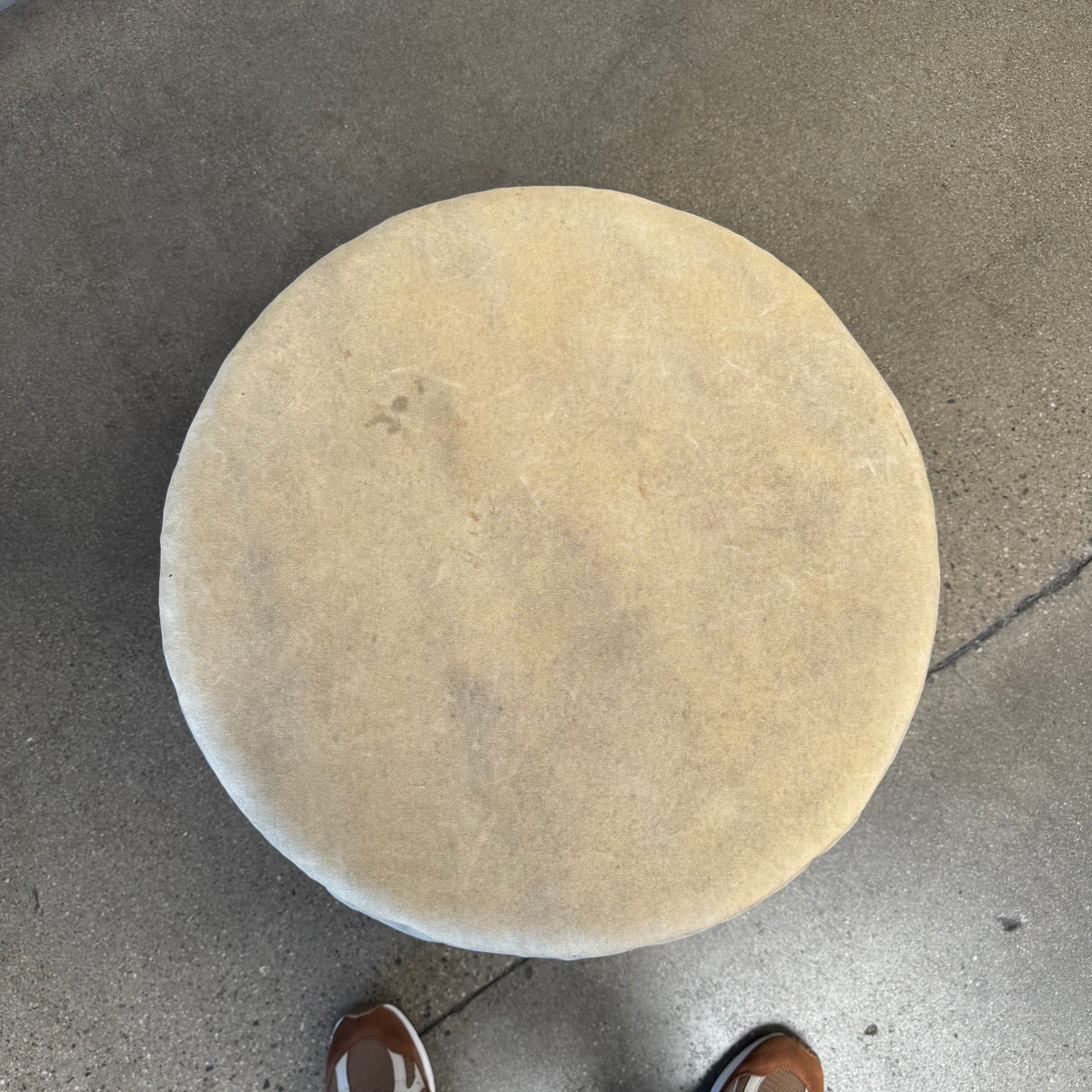 Signed Hand Painted Craft Stool