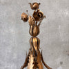 Florentine Metal And Glass Etagere