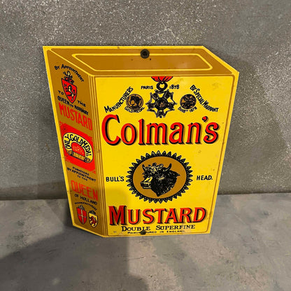 Colman's Mustard Enamel Sign