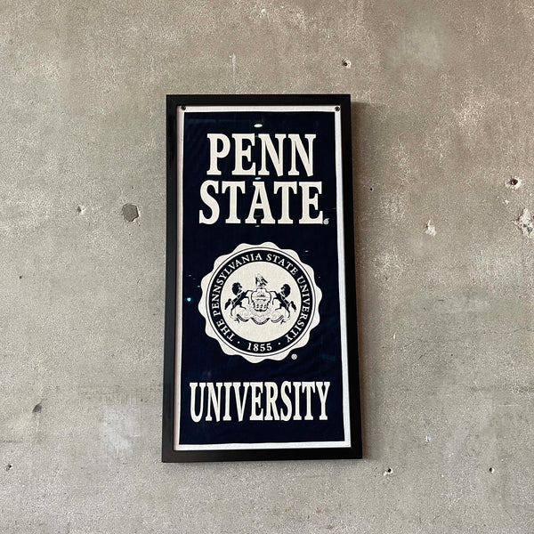 Penn State University Framed Pennant