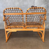 Vintage Snowshoe 1960's Love Seat by Sno Craft Bentwood Construction