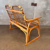 Vintage Snowshoe 1960's Love Seat by Sno Craft Bentwood Construction