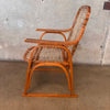 Vintage Snowshoe 1960's Chair by Sno Craft Bentwood Construction