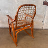 Vintage Snowshoe 1960's Chair by Sno Craft Bentwood Construction