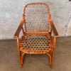 Vintage Snowshoe 1960's Chair by Sno Craft Bentwood Construction