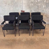 6 Dining Chairs HD Buttercup Black Boucle w/Hairpin Legs