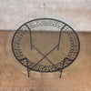 Arthur Umanoff Wrought Iron Table & 4 Chairs