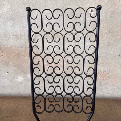 Arthur Umanoff Wrought Iron Table & 4 Chairs