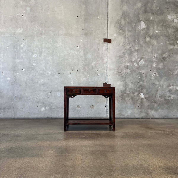 Chinese Console Table W/Drawers