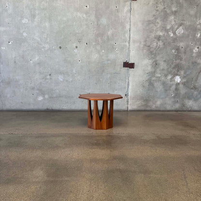 Mid Century Walnut Side Table C. 1955