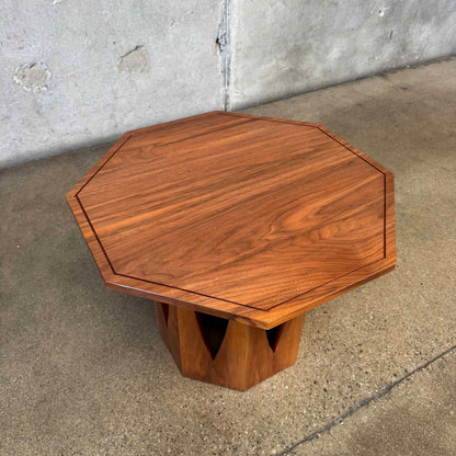 Mid Century Walnut Side Table C. 1955