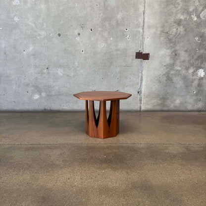 Mid Century Walnut Side Table C. 1955