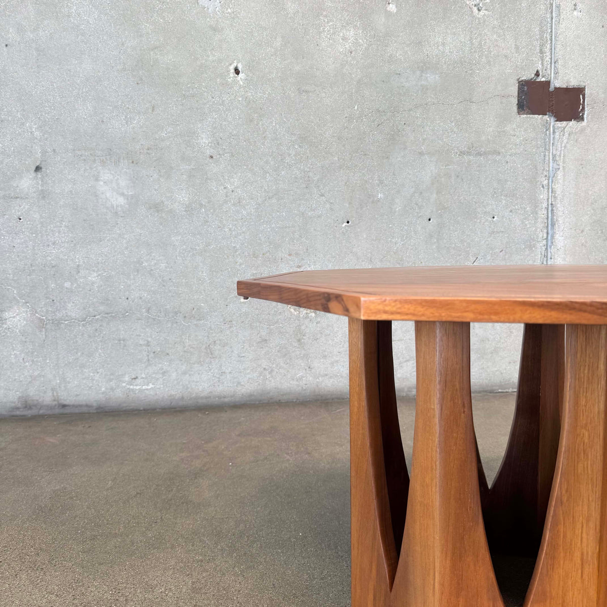 Mid Century Walnut Side Table C. 1955