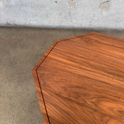 Mid Century Walnut Side Table C. 1955