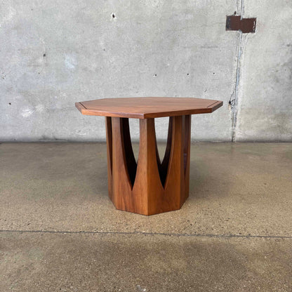 Mid Century Walnut Side Table C. 1955