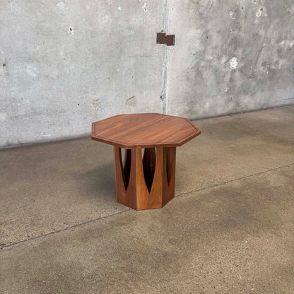 Mid Century Walnut Side Table C. 1955