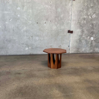 Mid Century Walnut Side Table C. 1955