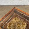 Moroccan Side Table Glass Top