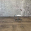 Pair Marcel Breuer White Side Tables