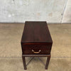Mahogany Chest on Stand