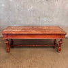 Antique Painted Pine English Coffee Table