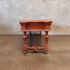 Antique Painted Pine English Coffee Table