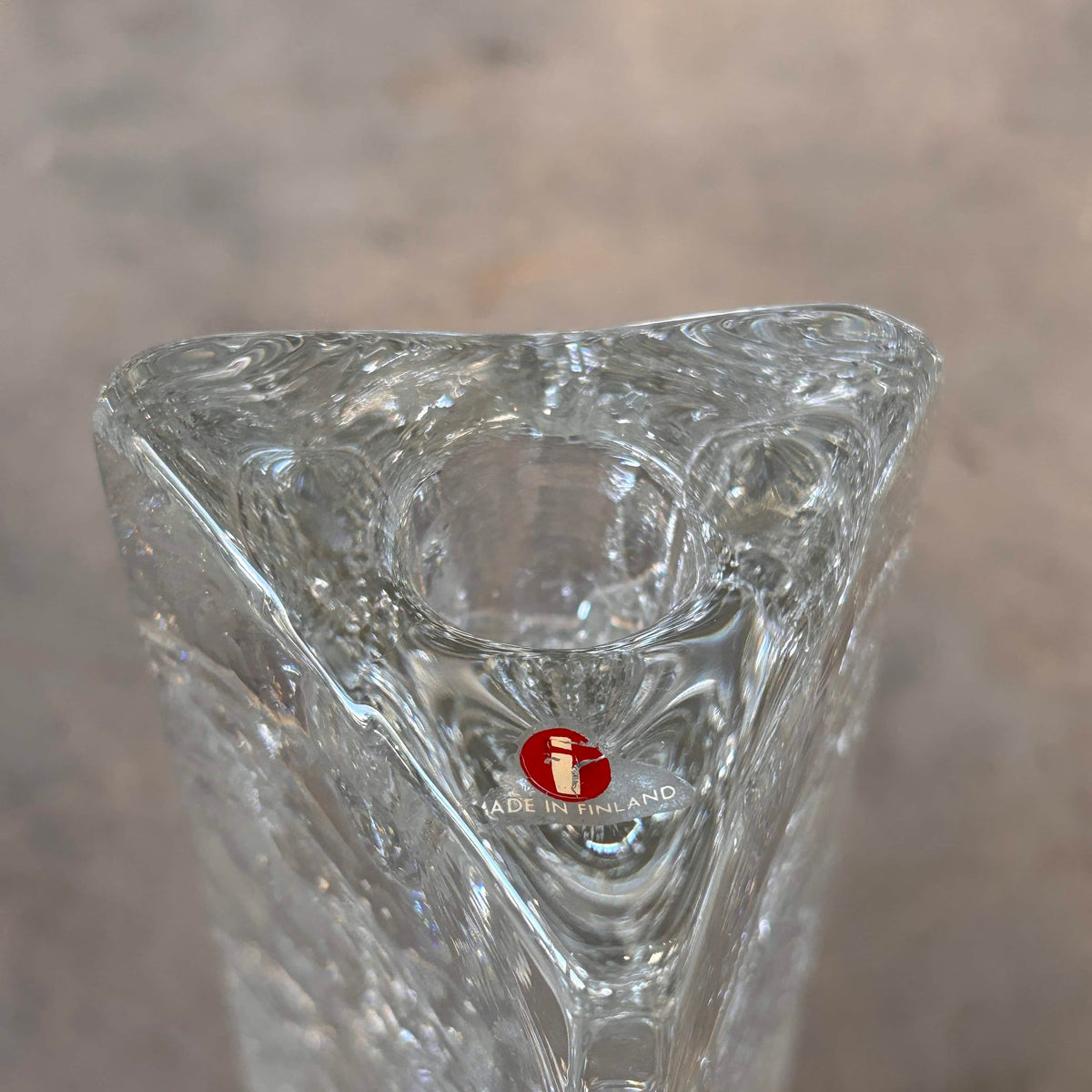 1970s Iittala Arkipelago Candle Holder Made in Finland (Tall)