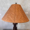 Art Deco Arts & Crafts Wood Lamp