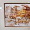 Original Mixed Media "Red Mountain" by Gail Price