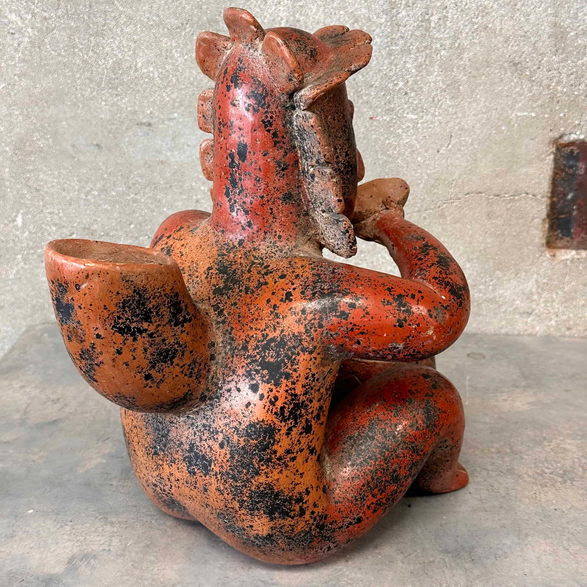 Meso-American/Pre-Columbian Colima Shaman Vessel