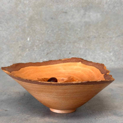 Jerry Kermod Wood Art Bowls & Mini Wood Fruits