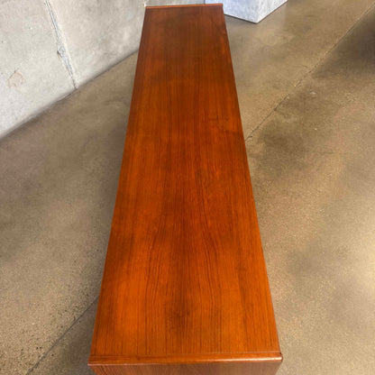1960s Danish Modern Teak "Karson" Credenza by Erik Wortz of Denmark