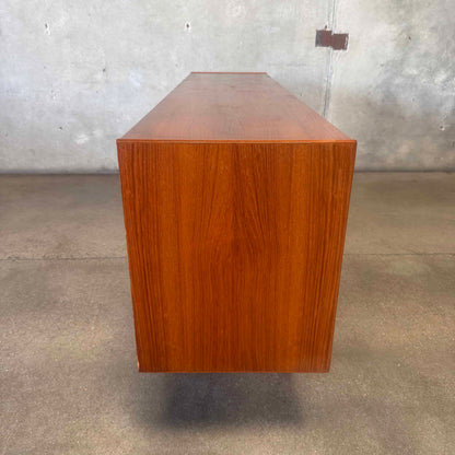 1960s Danish Modern Teak "Karson" Credenza by Erik Wortz of Denmark