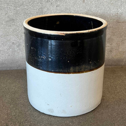 Vintage Star Stoneware #2 Two Gallon Glazed Crock (Circa 1900-1945)