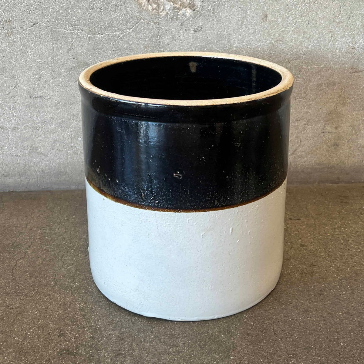 Vintage Star Stoneware #2 Two Gallon Glazed Crock (Circa 1900-1945)