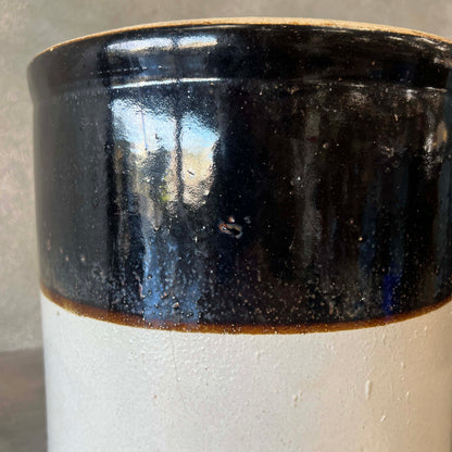 Vintage Star Stoneware #2 Two Gallon Glazed Crock (Circa 1900-1945)